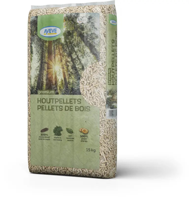 AVEVE HOUTPELLETS per 10 zakken 15kg