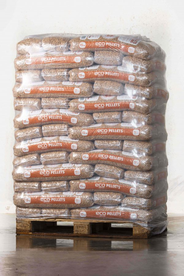 ECOPOWER HOUTPELLETS PALLET 65x 15kg